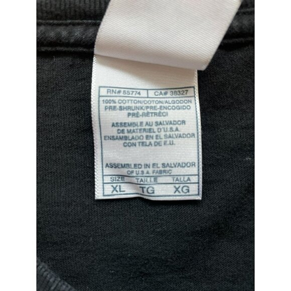 AL Style Apparel Jimi Hendrix Graphic Short Sleeve Crew Neck Pullover Tee Men XL - Picture 9 of 11